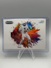 2025 Prizm Black Football Drake Lindsey Color Blast Rookie Minnesota Gophers