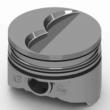 KB Performance Pistons Keith Black BBM Flat Top Piston Set 4.372 Bore +5cc