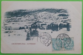 CPA LES ROUSSES Le Noirmont.