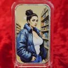 Bullion Baddies 1 oz Silver Bar w/ COA - Princess Renee