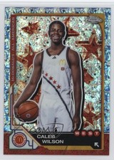 2025 Topps Chrome McDonald's All American McFlurry Refractor Caleb Wilson 1m6p
