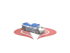 HOT WHEELS 1:64 2006 What 4-2 Chrome Burnerz Series Blue Silver Race