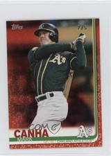 2019 Topps Mini Red 2/5 Mark Canha #612 y0i