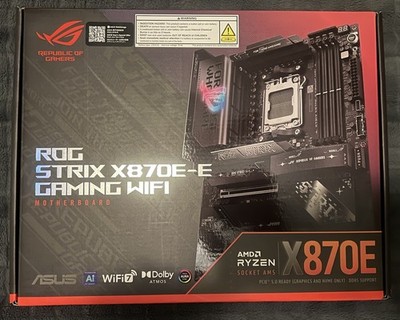 Asus ROG Strix X870E-E Gaming WiFi MB Motherboard Brand New Sealed
