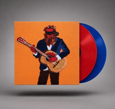  Iron & Wine Beast Epic 2LP Red Blue Vinyl Deluxe Etched Gatefold NEW  SEALED 
