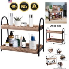 Bathroom Countertop Organizer, 2 Tier Vanity Organizer and Storage for Cosmet...