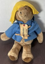 1975 EDEN 19 PADDINGTON BEAR DARKEST PERU TO LONDON PLUSH TOY TAG USA