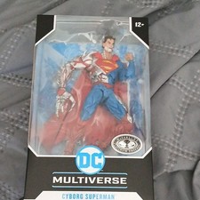 McFarlane Toys DC Multiverse Cyborg Superman Platinum Edition 7in Figure