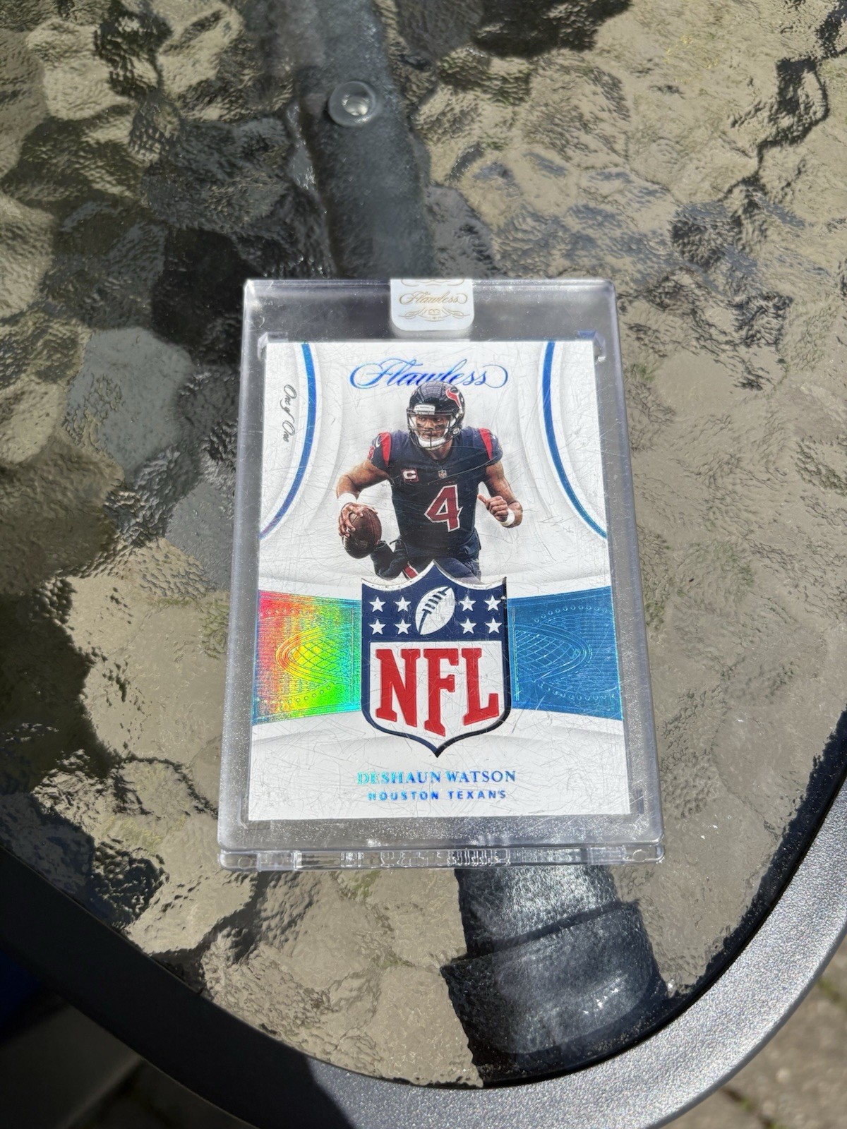 2020 Panini Flawless Deshaun Watson NFL Shield 1/1 Cleveland Browns QB1? view 4