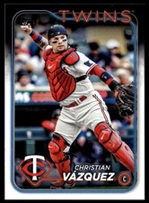 2024 Topps Christian Vazquez Minnesota Twins #654