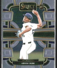 ⚾️ 2024 Panini-Select - Abner Uribe RC Brewers #49