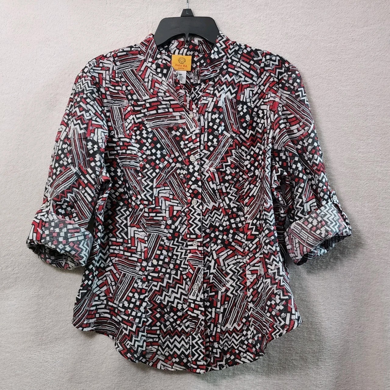 Classic Versatile Ruby Rd Red Black White Design … - image 6