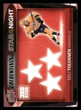 2021-22 Upper Deck Credentials 3rd Star of the Night #3S7 Eeli Tolvanen