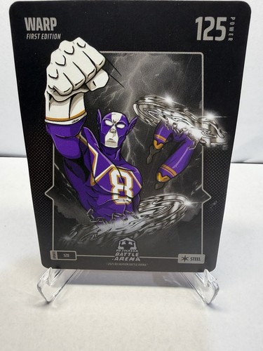 Bo Jackson Battle Arena BF-248 Warp Battlefoil Steel 125 Lamar Jackson