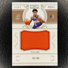 RYAN DUNN /99 Rookie Patch 2024-25 National Treasures NBA Basketball #163 SUNS