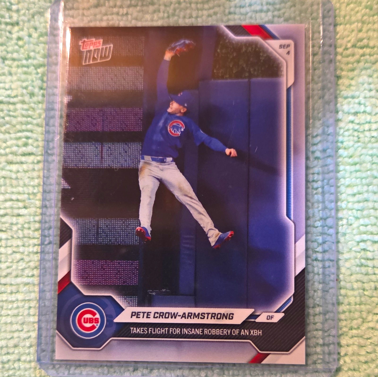 2026 Topps Now Pete Crow-Armstrong #634 Chicago Cubs MLB Baseball Card