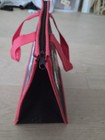 NWOT Tropical Paper Garden Insulated Reusable Shopping Tote Bag  Red Floral Bird — photo 6