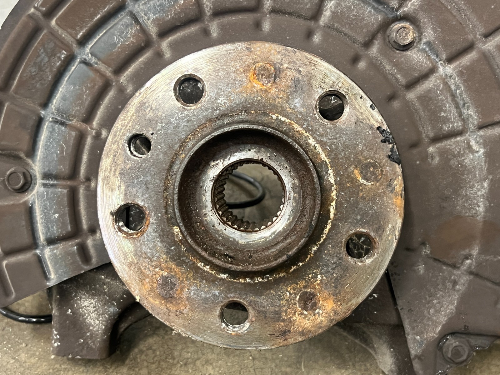 ⭐2014-2017 MASERATI QUATTROPORTE AWD FRONT LEFT SPINDLE KNUCKLE HUB OEM LOT2638