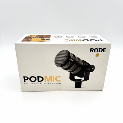 RODE PodMic Dynamic Podcasting Microphone XLR - Broadcast Quality - Open Box