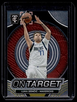 🏀 Luka Doncic 2025 Panini Totally Certified On Target Mirror Gold #'d 158/249