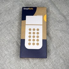 SimpliSafe SSKP3-W Keypad White Wireless Touch-to-Wake Home Security GEN 3 NEW