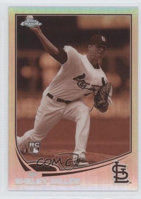 2013 Topps Chrome Sepia Refractor 52/75 Shelby Miller #80 Rookie RC 0z9