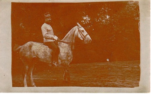 RPPC K.u.K Field Marshal Conrad von Hötzendorf on horseback