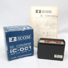 Icom DC Converter IC-DC1 Battery Eliminator without Cable