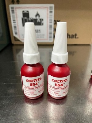 Loctite 554 10ml. NEW/UNUSED. Ships FREE to lower 48. Quantity 2.