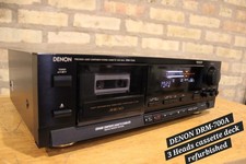 Denon DRM 700 3-HEAD cassette deck ,,SERVICED,, Full-functional