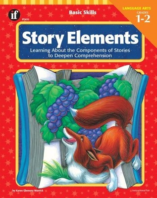 BASIC SKILLS STORY ELEMENTS, GRADES 1 TO 2: LEARNING ABOUT By Clemens Karen VG