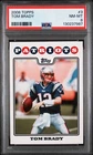 Tom Brady 2008 Topps #3 PSA 8