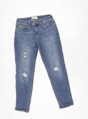 Abercrombie Teens blaue Boyfriend Jeans, Größe 13-14