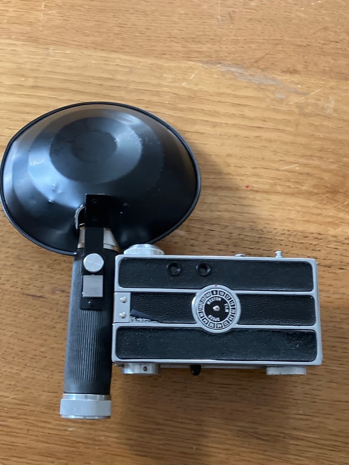 Vintage Argus Film Camera W/ Flash Unit & Adjustable Settings Untested ...