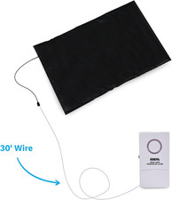 Pressure Floor Mat Home Alarm System   Wired Alarm  Chime, Anti-Wandering, W...