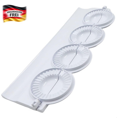 Teigtaschenformer Set für frische Ravioli Dumplings Klöße aus Kunststoff