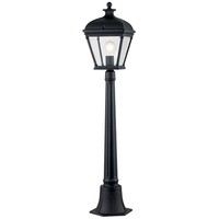 Stehleuchte AußEn Schwarz 104 Cm Hoch IP44 E27 Vintage Design Wegeleuchte Lampe