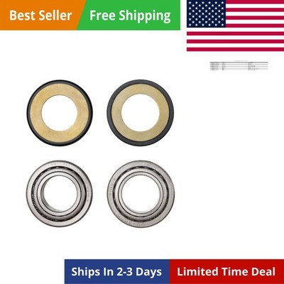 Steering Stem Bearing Kit Compatible with Suzuki RM85 2002-2023/DR-Z 125L 200...