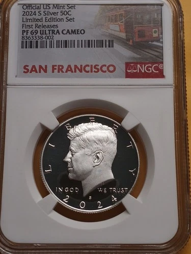 2024 S Silver Proof Kennedy Pf69 Limited Edition