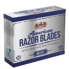 American Razor Blades by The Shave Factory - Super Sharp Double Edge Razor...