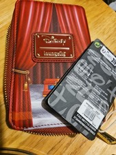 LOUNGEFLY Disney Blancanieves VAL QUEEN THRONE Cartera con Cremallera NUEVA CON ETIQUETAS