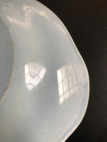 Rare Homer Laughlin Lu- Ray Pastel Blue Platter - Picture 11 of 11