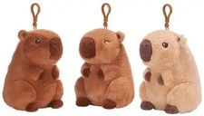 Capybara Plüschtier Anhänger Rucksack Tasche Wasserschwein 12cm weich niedlich♥
