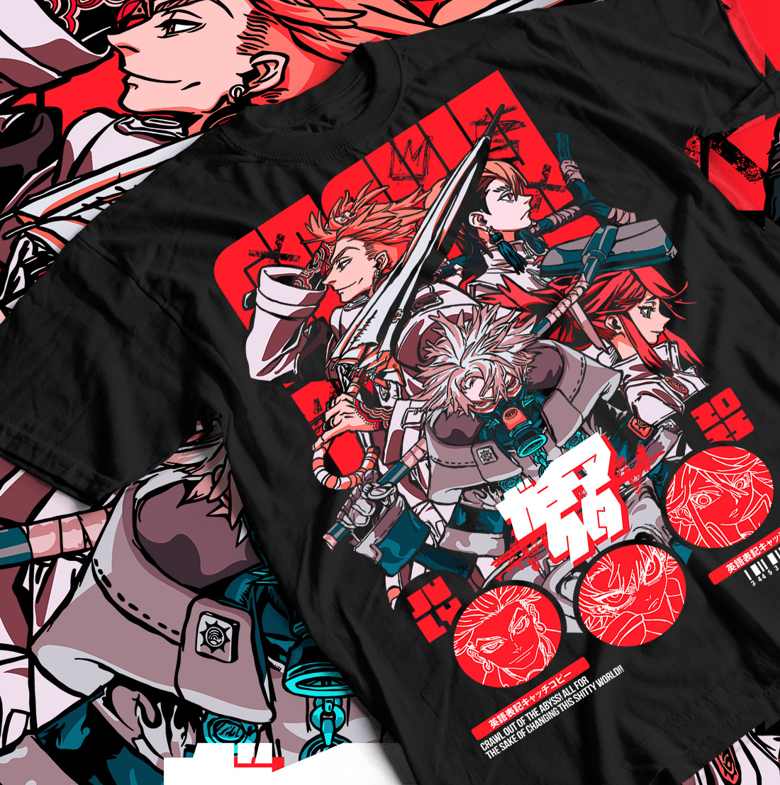 Camiseta Gachiakuta Tome Japonesa Tankobon Horror Amo Manga Anime Camisa Todas las Tallas