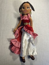Disney Store Princess Elena of Avalor Doll Plush Stuffed Toy 20" Preowned