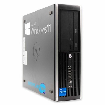 HP 6300 SFF I7 Windows 11 Pro 8GB 960GB Desktop PC RS232 Serial DVD-ROM