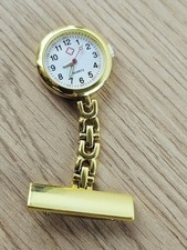 Medizinische Blusenknopfuhr Quarz mit Metallc...