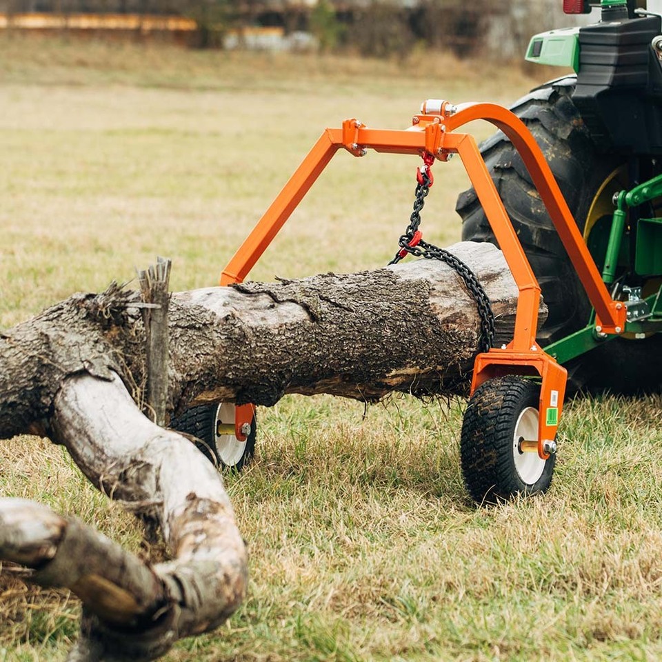 Titan Attachments Towable Log Arch, Log Dolly for Skidding, UTV/ATV ...