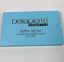BellaPierre Cosmetics Ultra Glow Highlighting & Bronzing Palette 4 Shades Powder