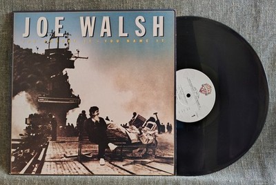 JOE WALSH    YOU BOUGHT IT YOU NAME IT Vinyl LP 1983 Warner Record Album NM/EX